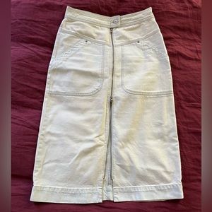 Urban Outfitters Light Wash Denim Skirt Size L